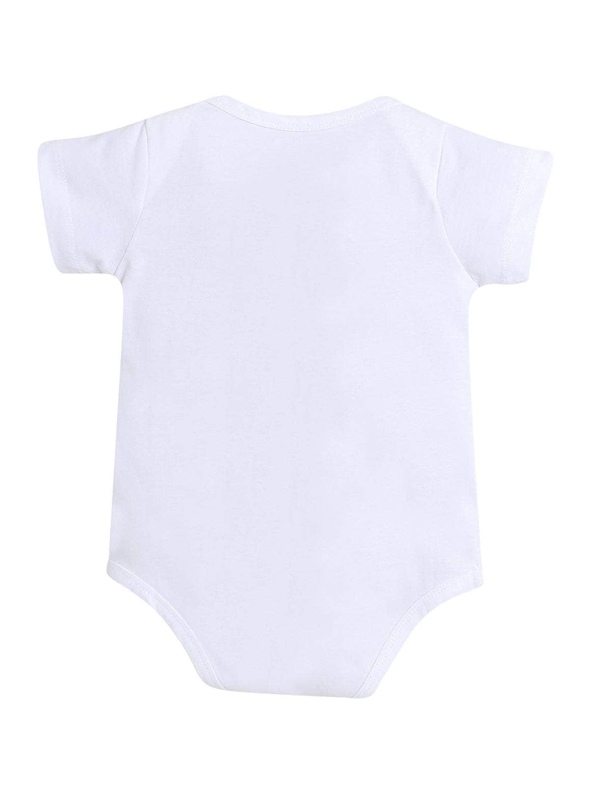 Little Angels Little Angels 1 Pc Onesies/Romper Cotton Round Neck Half Sleeves Graphic Print Romper For Baby Boys and Baby Girls Onesies Little Doodles Printed Baby Onesie