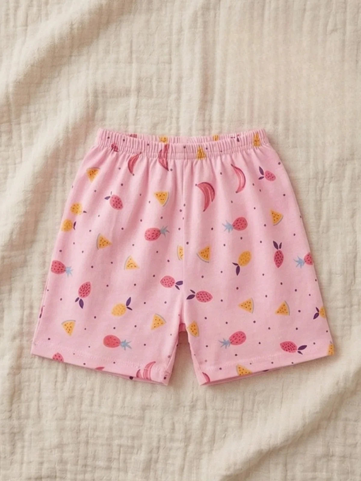 Little Angels Baby Boys Cotton Printed Shorts | Soft & Breathable | Summer Wear Pullover Baby Boys Printed Cotton Shorts – Soft & Breathable Summer Wear