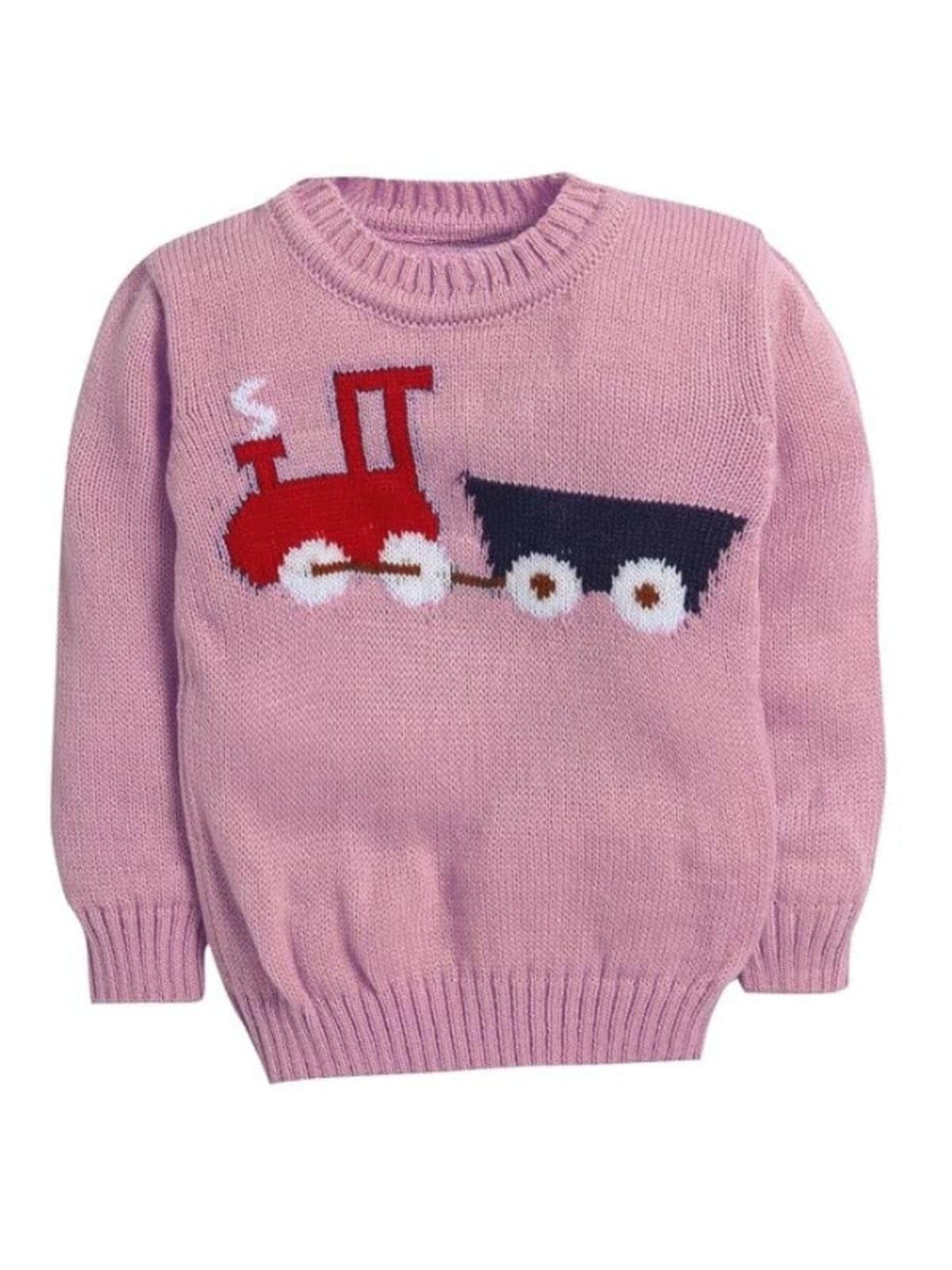 Little Angels Little Engine Knit Pullover Pullover Little Engine Knit Pullover
