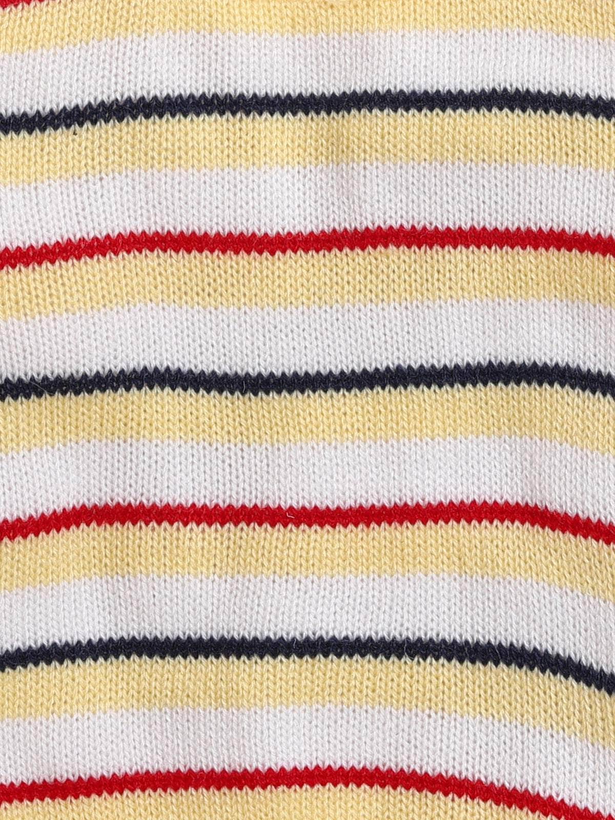 Little Angels Little Angels Baby Wool Round Neck Full Sleeves Striped Pullover Sweater for Baby Boys Pullover Rainbow Snuggles, One Stitch Away Pullover