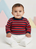 Little Angels Striped Round Neck Baby Pullover – Full Sleeves Pullover Striped Round Neck Baby Pullover