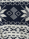 Little Angels Little Angels Baby Wool Round Neck Full Sleeves Striped Pullover Sweater for Baby Boys Pullover Tiny Snowflakes Knitted Sweater