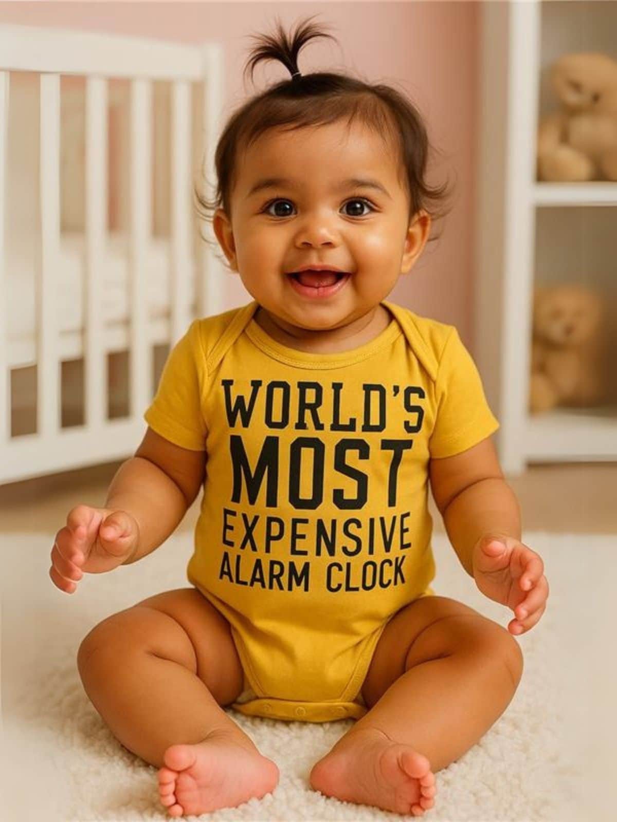 Little Angels Pack of 2 Baby Onesies | Soft Cotton Printed Bodysuits for Newborn Shirts & Shorts Pack of 2 Baby Cotton Onesies – Funny Printed Newborn Bodysuits