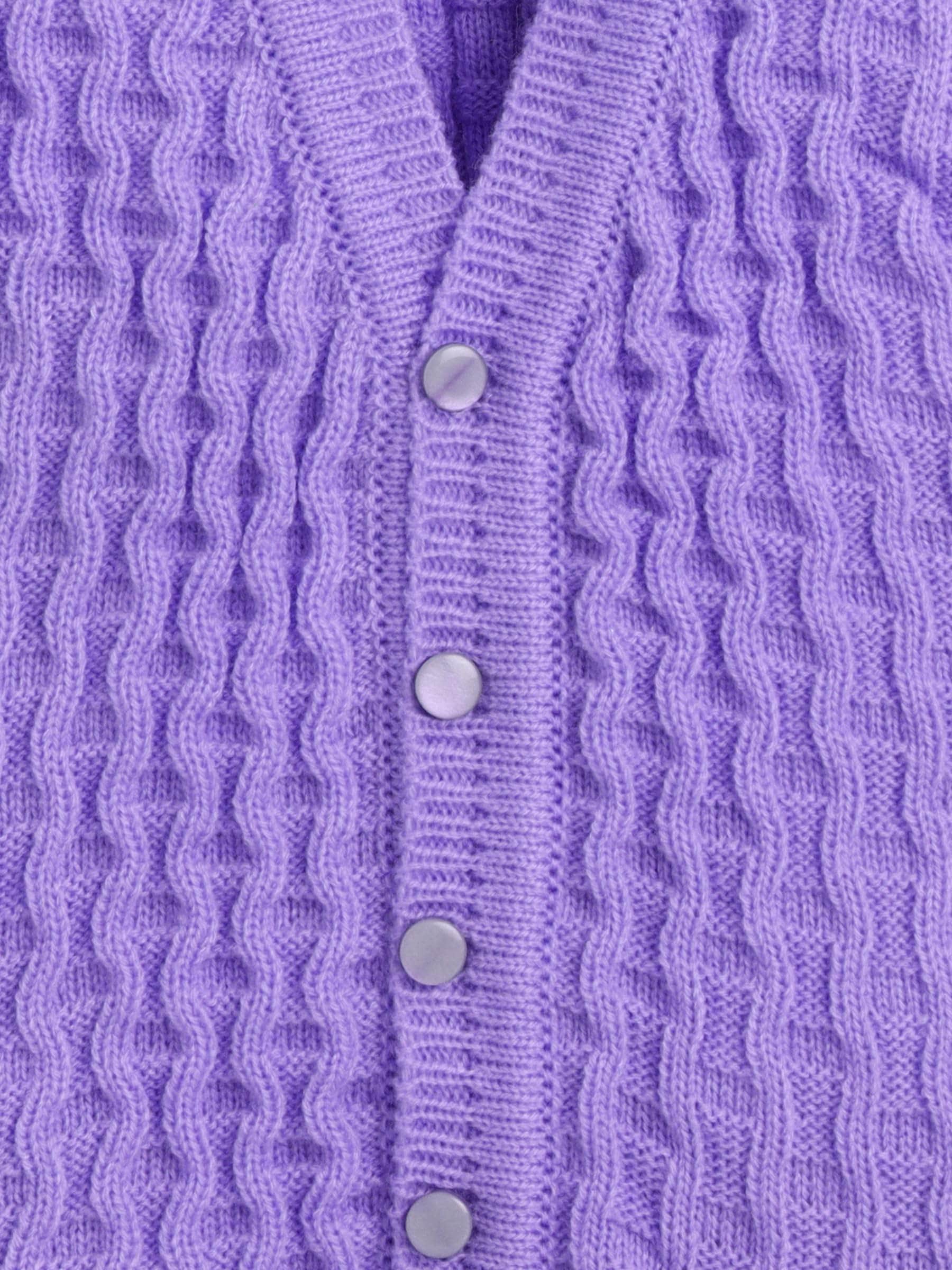 Little Angels Little Angels Baby Wool V-Neck Basketweave Reversible Sleeveless Sweater For Baby Boys and Girls Sleeveless/vests 2 in 1 Reversible Mint Green Sleeveless Sweater