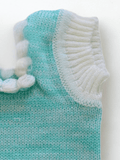 Little Angels Chunky Knit Baby Winter Top Sleeveless/vests Chunky Knit Baby Winter Top