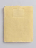 Little Angels Little Angels Baby Wool Square Neck Lace Rib Sleeveless Cardigan For Baby Boys Sleeveless/vests Warm Whispers Buttoned Baby Vest 0-3M / Yellow / Baby Wool