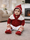 Little Angels Baby Winter Knit Sweater Set with Cap & Socks Sweater Sets Baby Winter Knit Sweater Set with Cap & Socks
