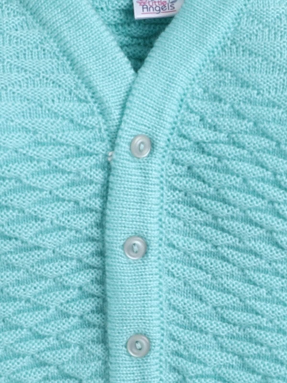 Little Angels Crayon Dreams Knit Set Sweater Sets Crayon Dreams Knit Set Green / 6-12M