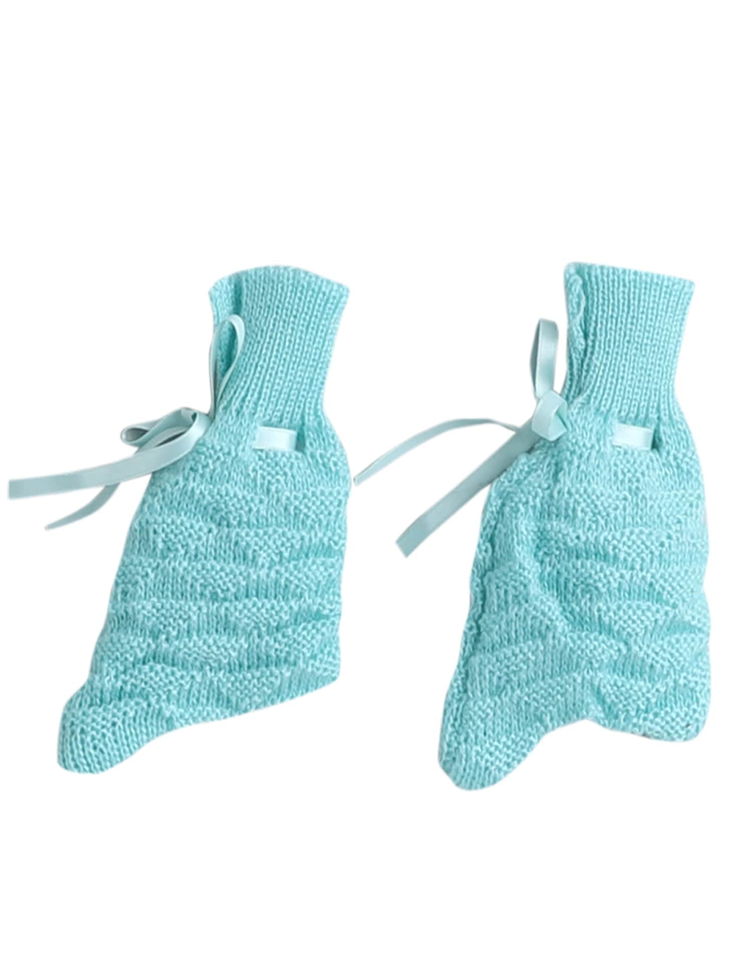 Little Angels Little Angels Sweater Set Baby Wool Full Sleeves V-Neck Solid with Pyramid Design Cream 3-Piece Set Sweater Sets Diamond Buds Baby Knitwear Set