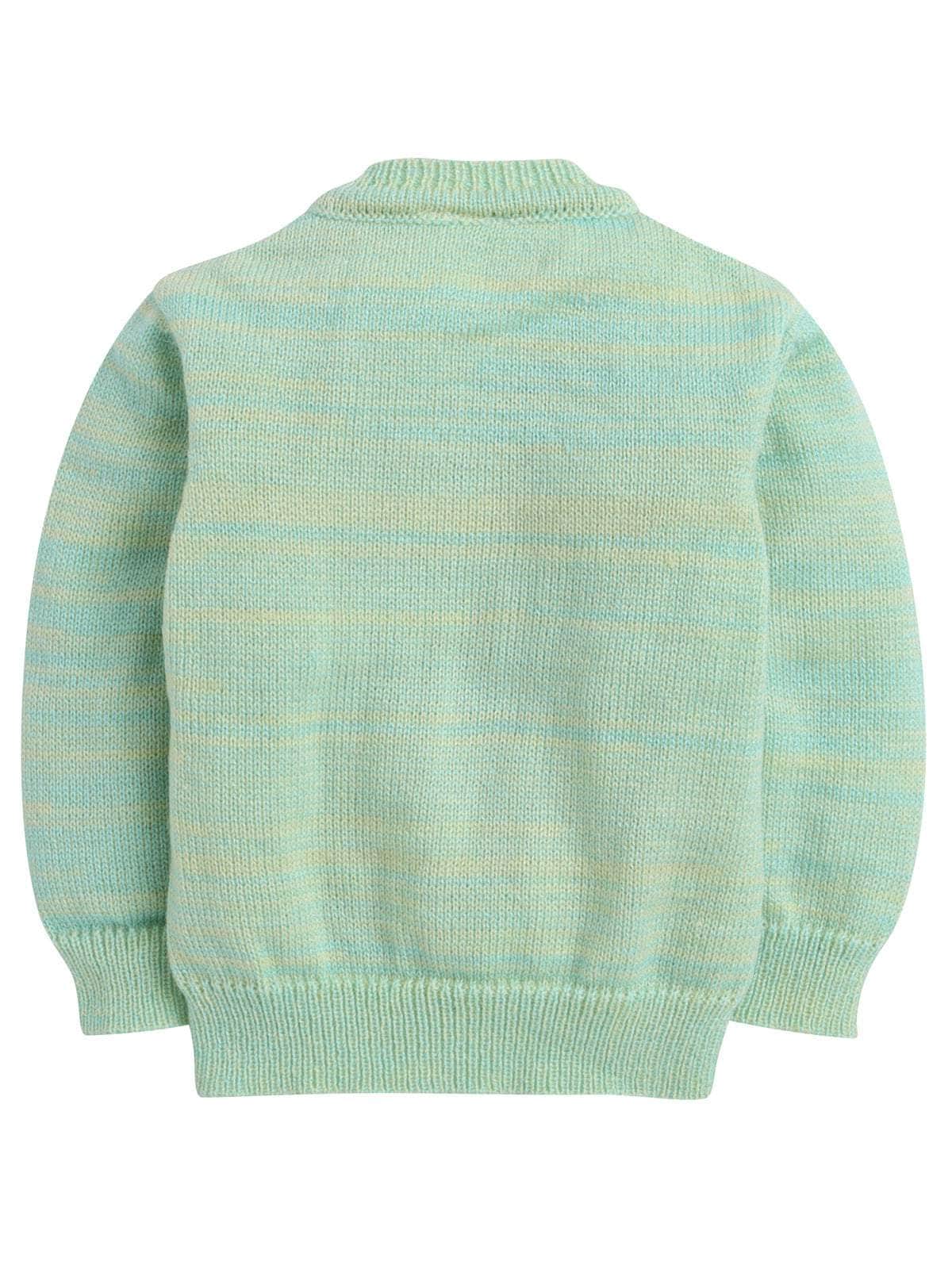 Little Angels Little Angels Sweater Set Baby Wool Full Sleeves V-Neck Fair Isle Knitted Red 3-Piece Set Sweater Sets Minty Fresh Baby Woollen Cardigan