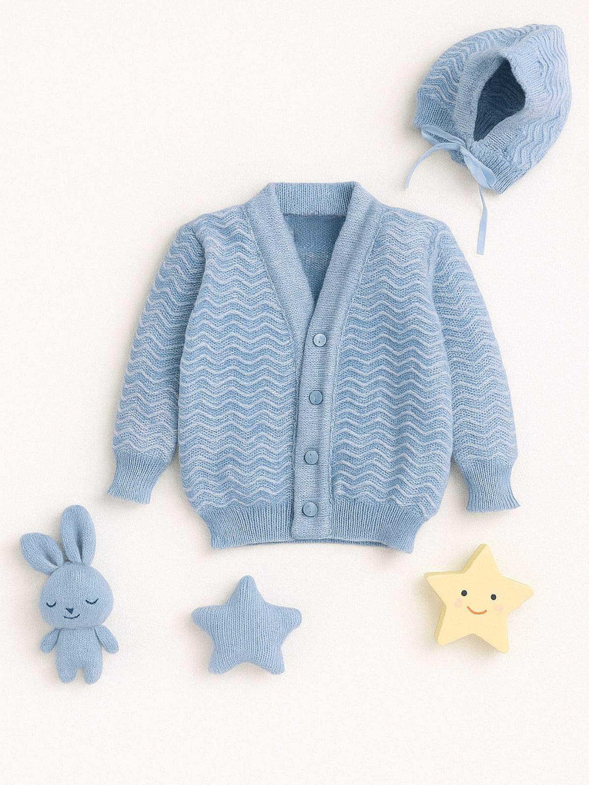 Little Angels Ocean Whisper Baby outifit Sweater Sets Ocean Whisper Baby outifit