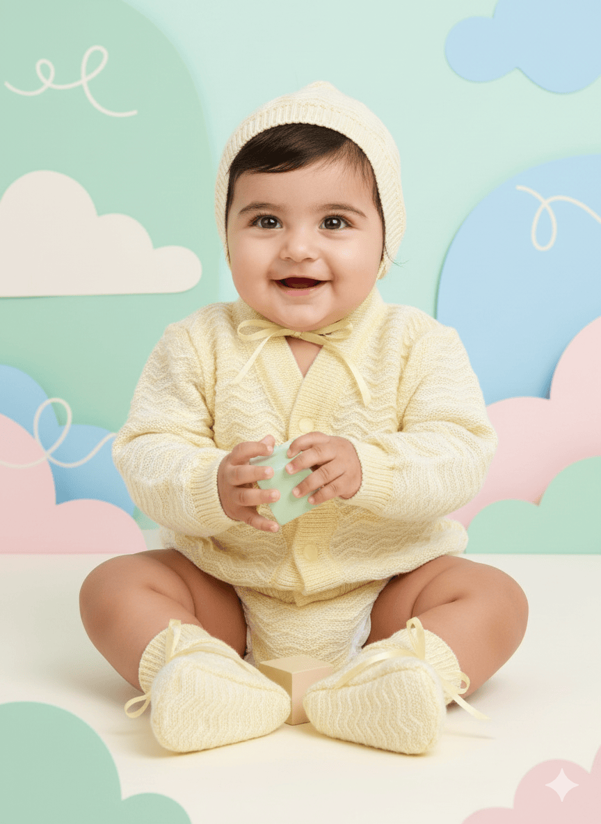 Little Angels Ocean Whisper Baby outifit Sweater Sets Ocean Whisper Baby outifit
