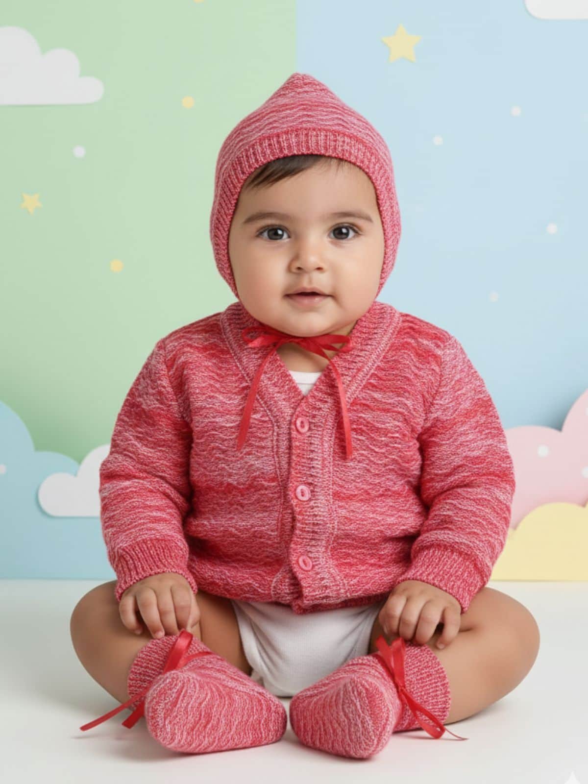 Little Angels Ocean Whisper Baby outifit Sweater Sets Ocean Whisper Baby outifit