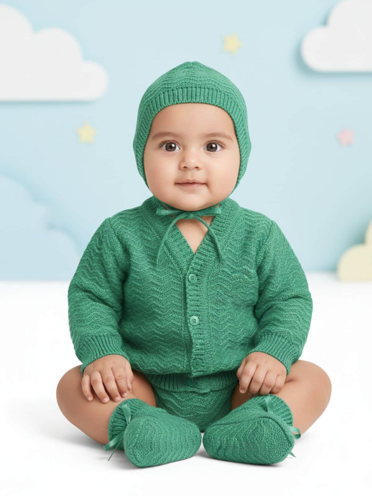 Little Angels Ocean Whisper Baby outifit Sweater Sets Ocean Whisper Baby outifit