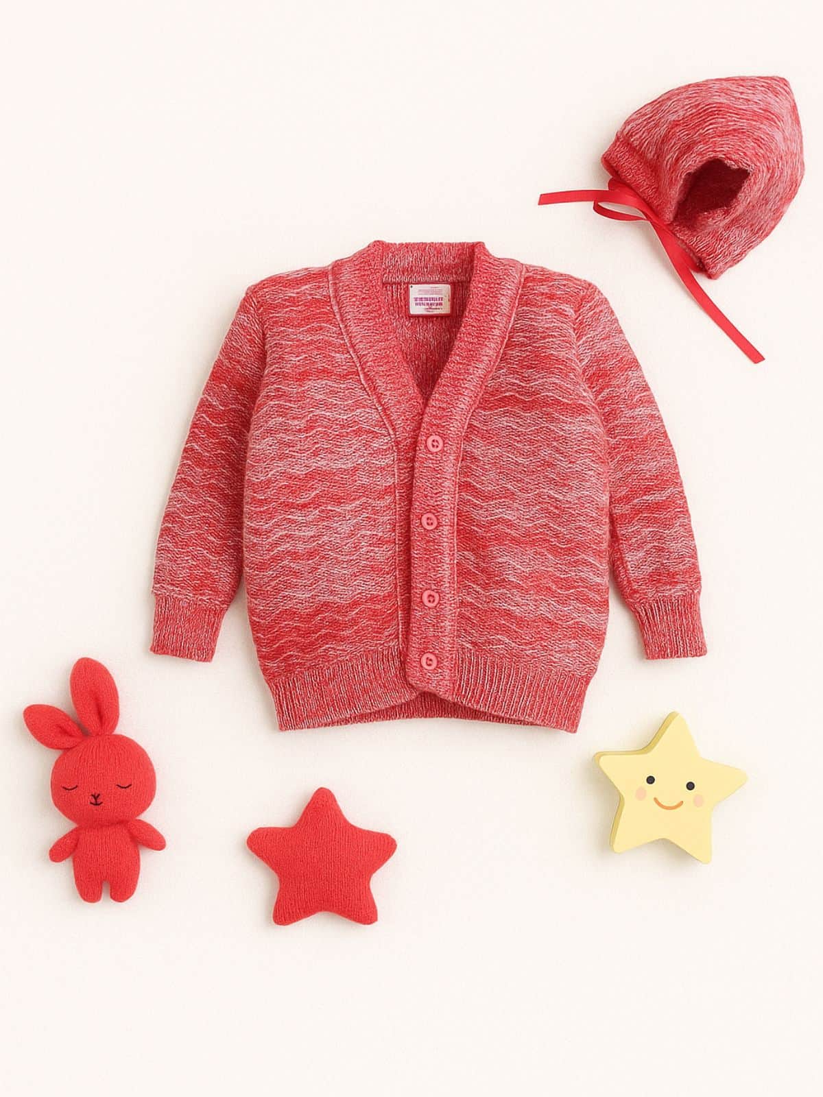 Little Angels Ocean Whisper Baby outifit Sweater Sets Ocean Whisper Baby outifit 3-6 M / Fuschsia