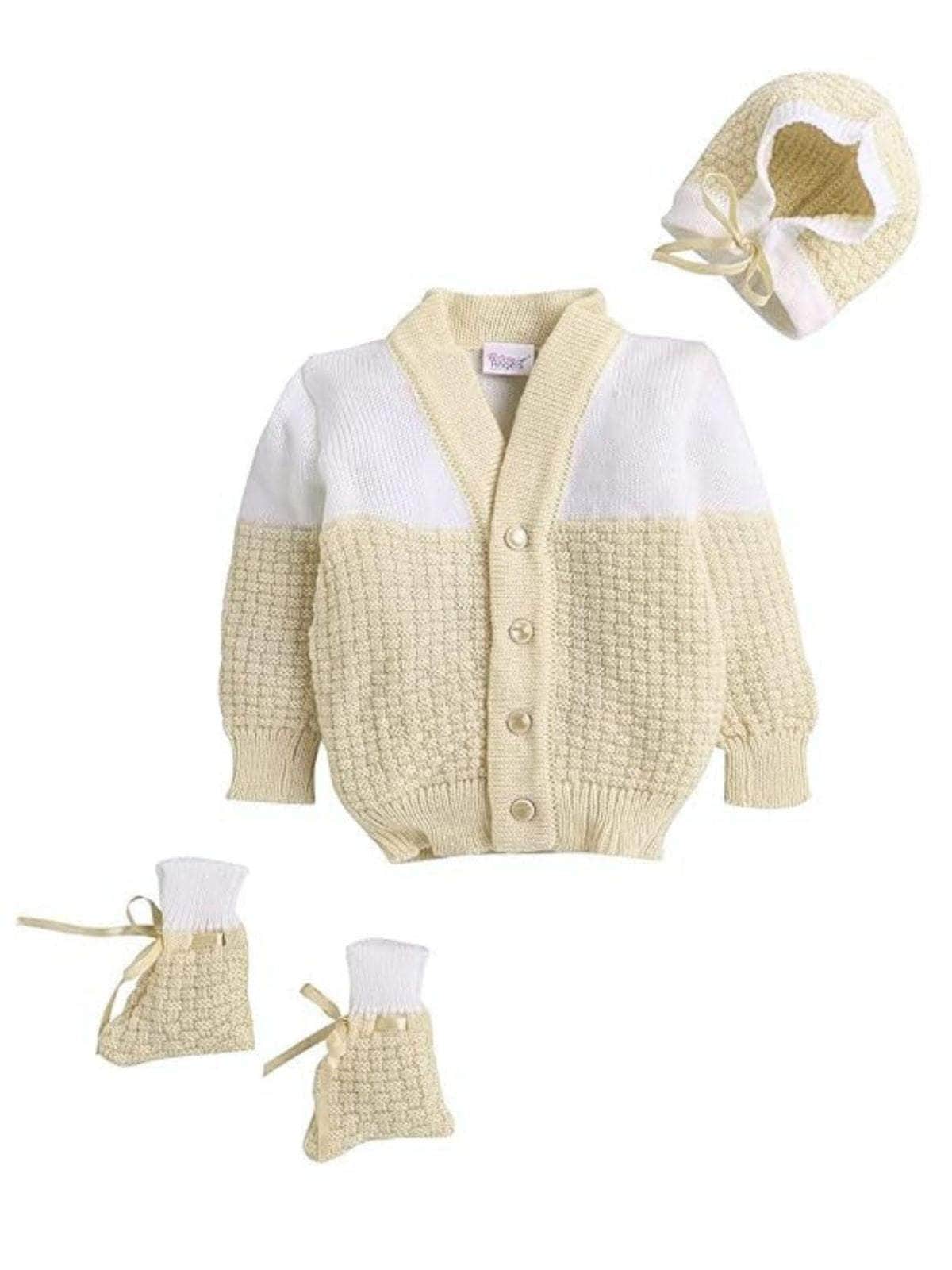 Little Angels Snuggle & Shine Baby Sweater Outfit Sweater Sets Snuggle & Shine Baby Sweater Outfit