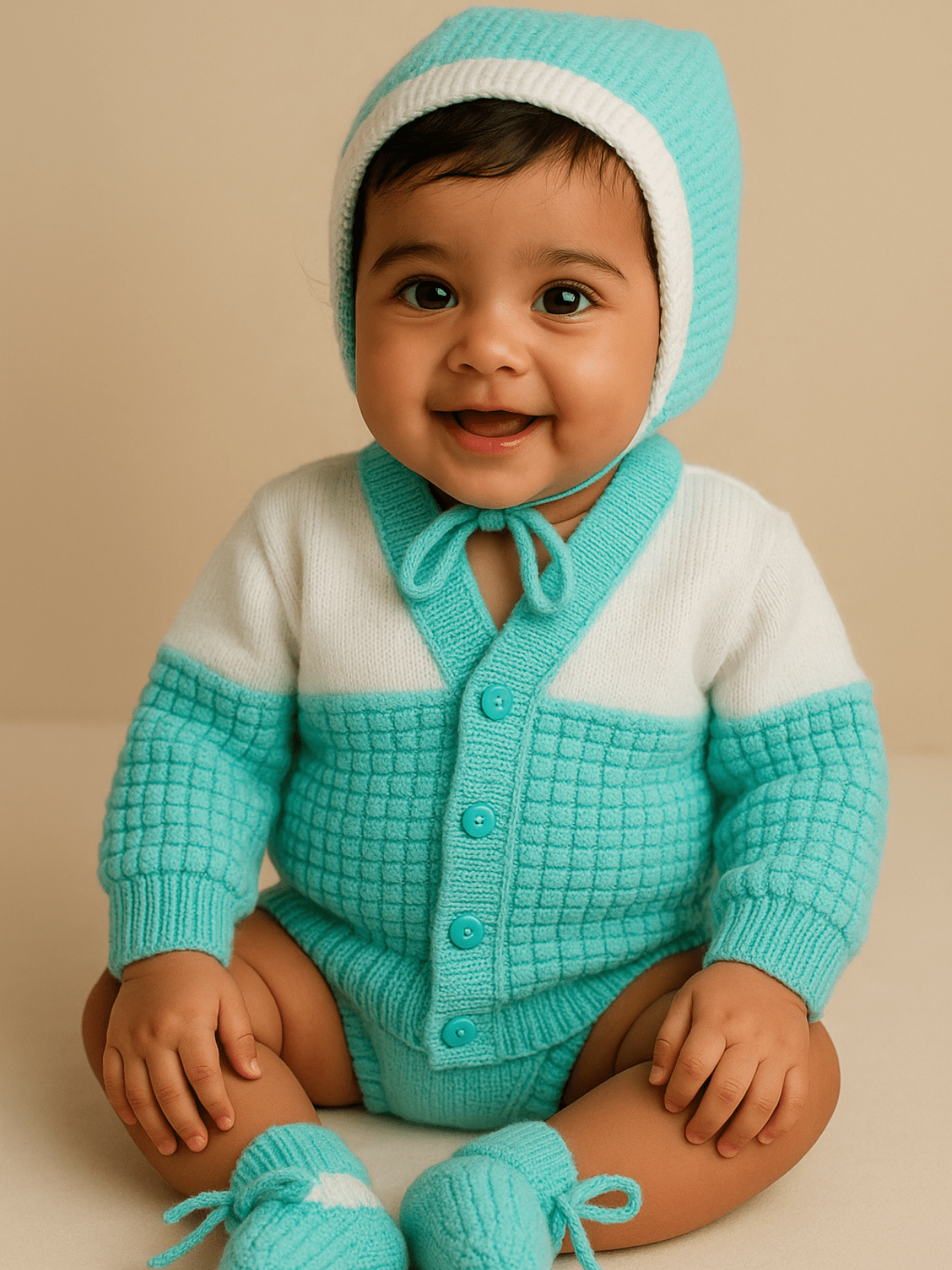 Little Angels Snuggle & Shine Baby Sweater Outfit Sweater Sets Snuggle & Shine Baby Sweater Outfit