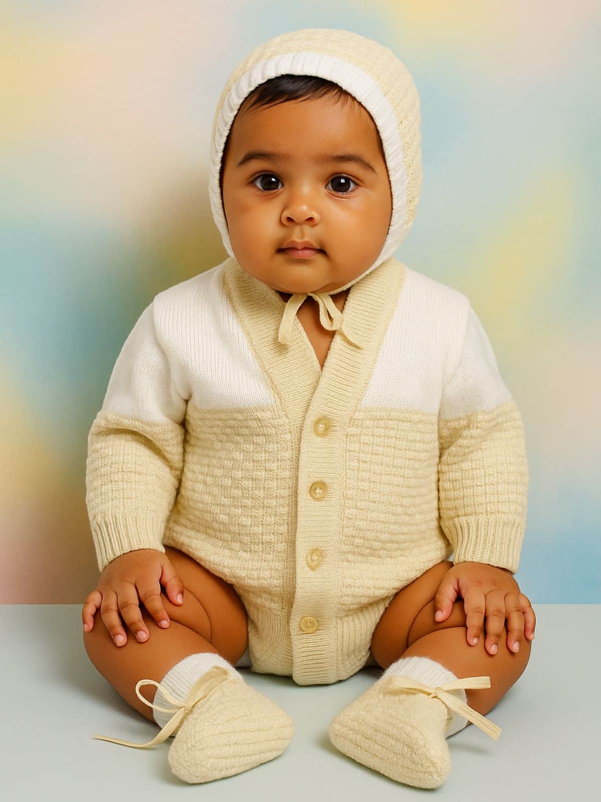 Little Angels Snuggle & Shine Baby Sweater Outfit Sweater Sets Snuggle & Shine Baby Sweater Outfit