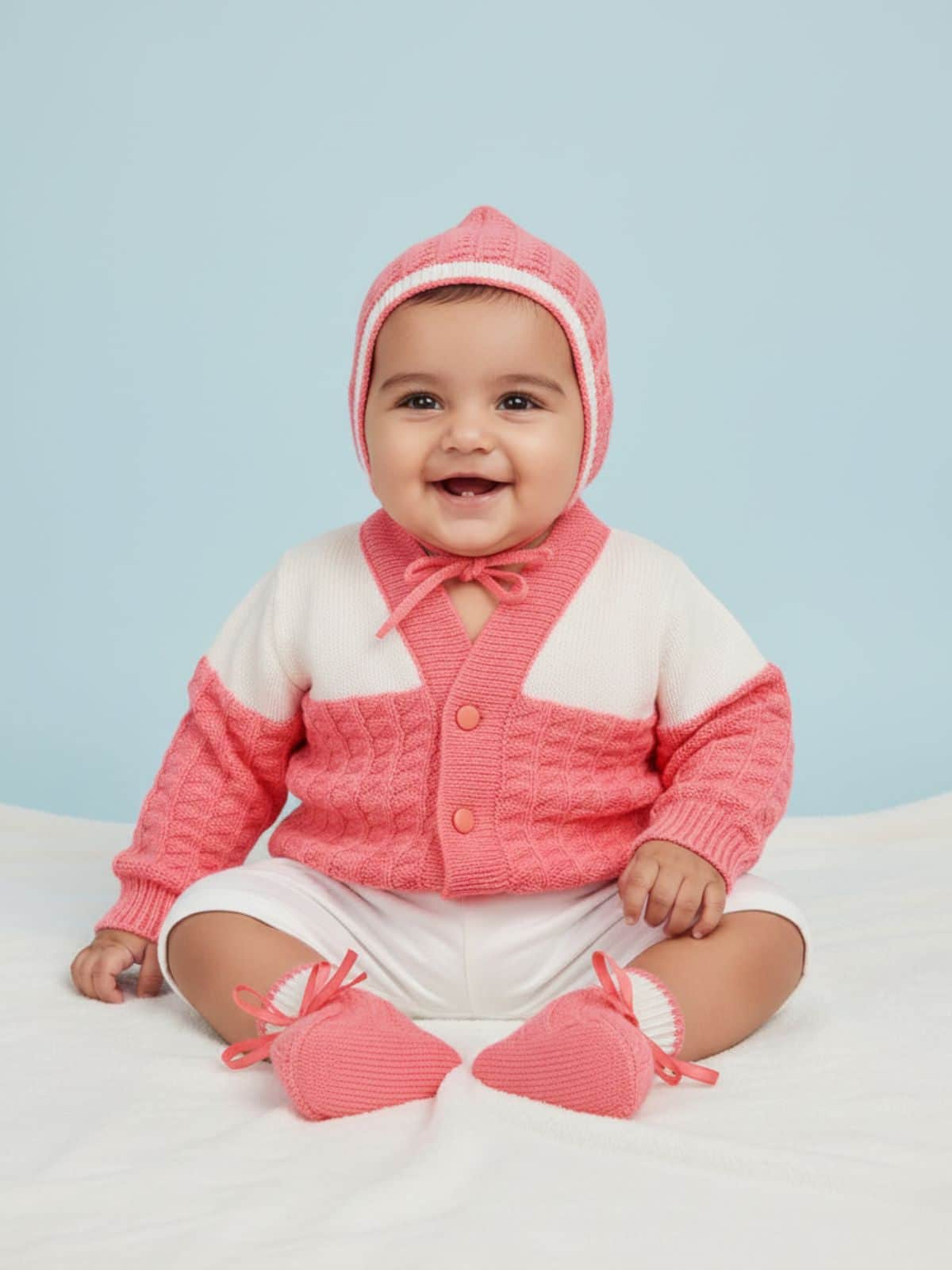 Little Angels Sunshine Snuggle Knit Set Sweater Sets Sunshine Snuggle Knit Set