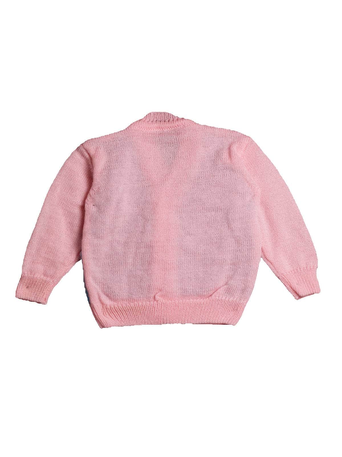 Little Angels Little Angels V-Neck Full Sleeves Full Sleeves Basketweave Cardigan, Tie-Knot Cap and Socks Sweater Sets Timeless Baby Knitted Outfit