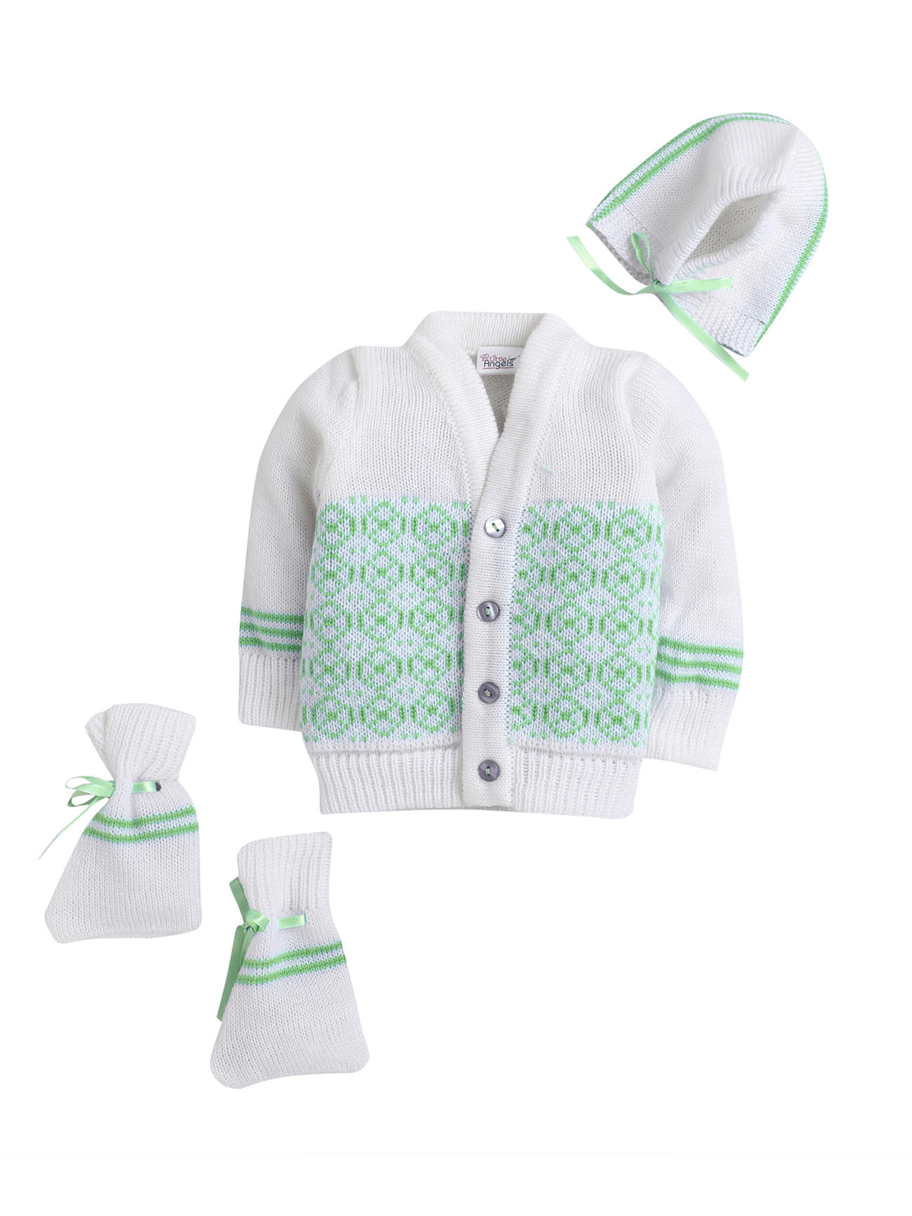 Little Angels Tiny Treasures Gems Knit Set Sweater Sets Tiny Treasures Gems Knit Set