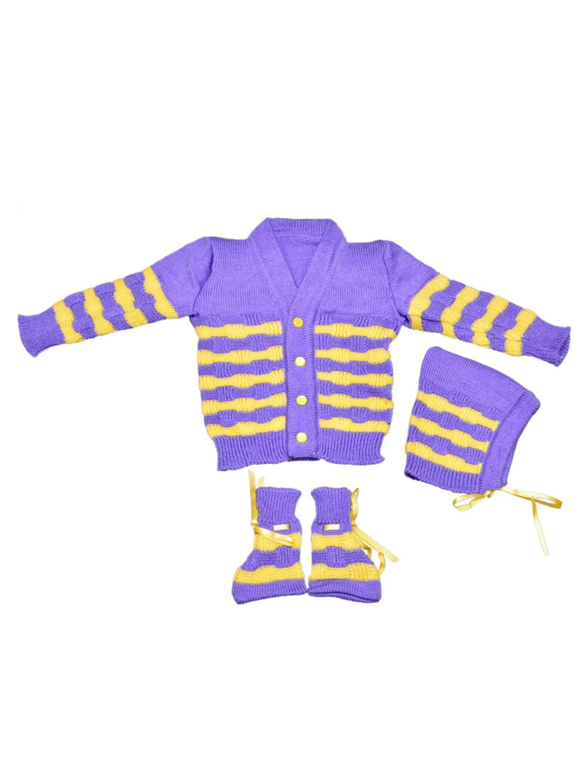 Little Angels Waves of Warmth Knit Set  Sweater Sets Waves of Warmth Knit Set 