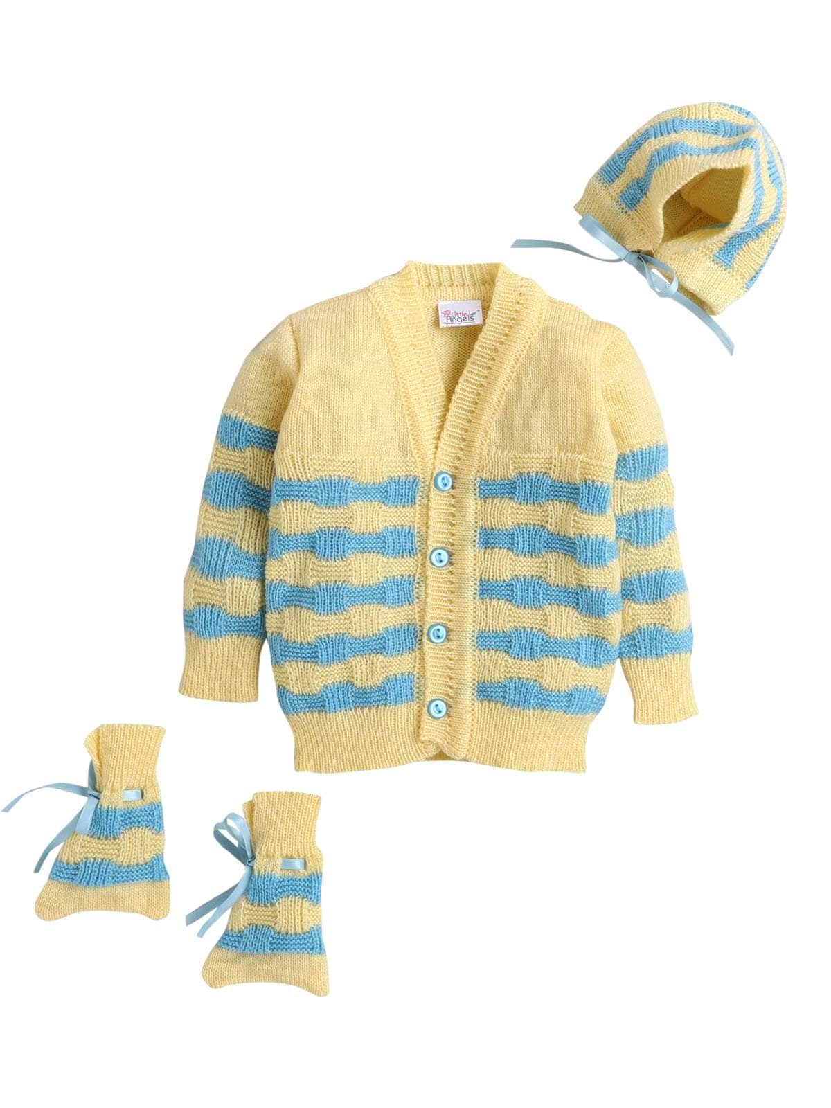 Little Angels Waves of Warmth Knit Set  Sweater Sets Waves of Warmth Knit Set 