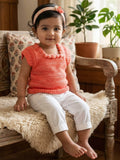 Little Angels Buy Little Baby Woolen Sleeveless Vest Woolen Sleeveless Baby Vest 0-3 M / Red / Baby Wool