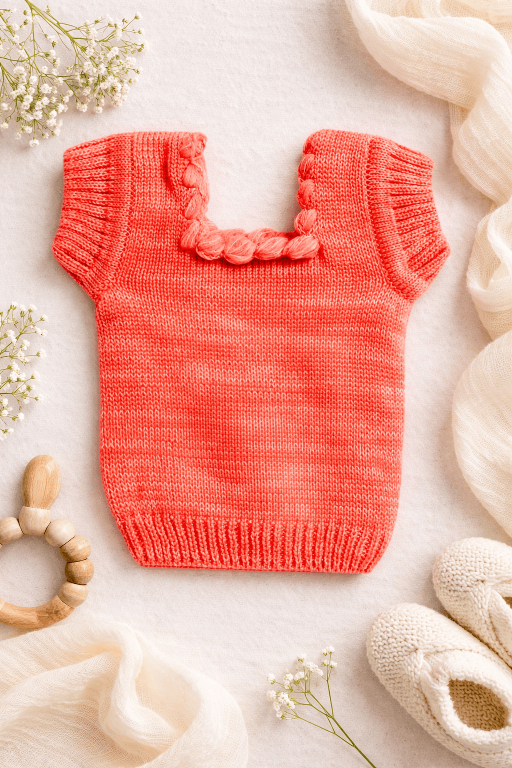 Little Angels Buy Little Baby Woolen Sleeveless Vest Woolen Sleeveless Baby Vest